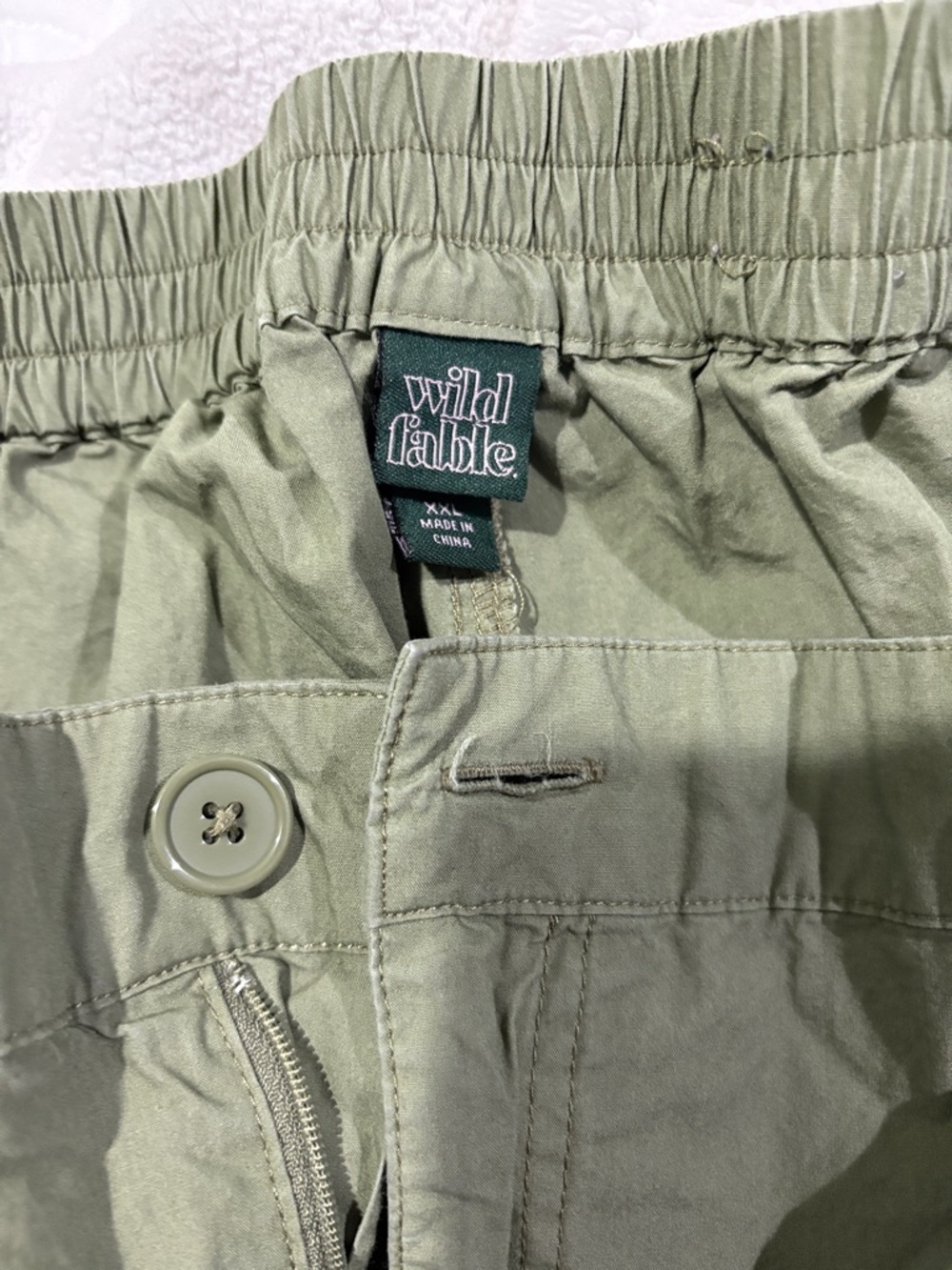 Wild Fable Olive Green Cargo Pants - Picture 2 of 7